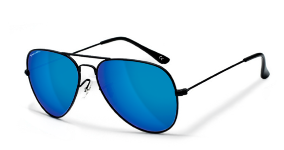 AVIANO SMALL WITH BLUE POLARIZED LENSES