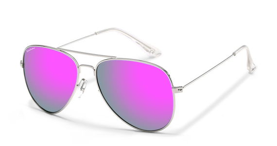 AVIANO LARGE WITH PINK POLARIZED LENSES