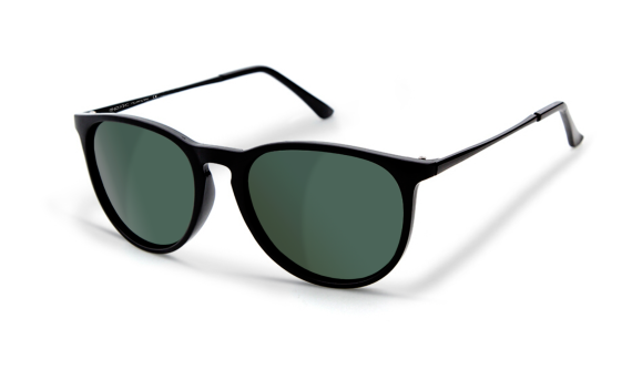 PARIS WITH NATURAL GREEN POLARIZED LENSES