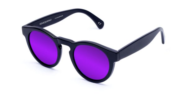 LONDON WITH VIOLETTE MIRRORED POLARIZED LENSES