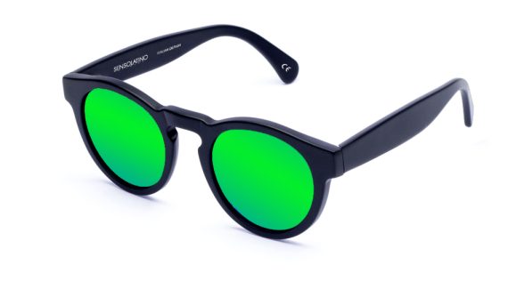 LONDON WITH GREEN MIRRORED POLARIZED LENSES