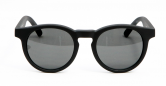 SENSOLATINO 768563624834 MADE IN ITALY MOD. PLACIDO MATTE BLACK FRAME WITH BLACK LENSES