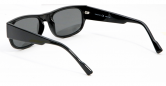 SENSOLATINO 768563624841 MADE IN ITALY MOD. VOLTA POLISHED BLACK FRAME WITH BLACK LENSES (2)