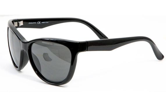 PISCOPO MATTE BLACK FRAME WITH BLACK LENSES