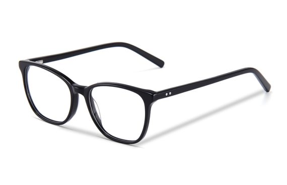 SENSOLATINO OPTICAL ACETATE FRAME SERIES VIOLA UNISEX BLACK