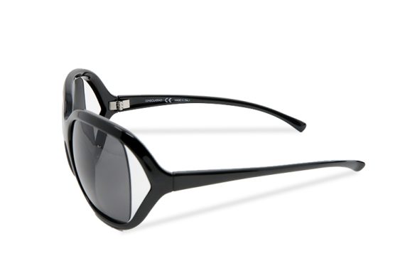  ESPOSITO BLACK FRAME WITH BLACK LENSES