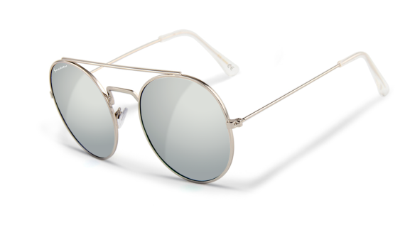 MONACO WITH SILVER POLARIZED LENSES